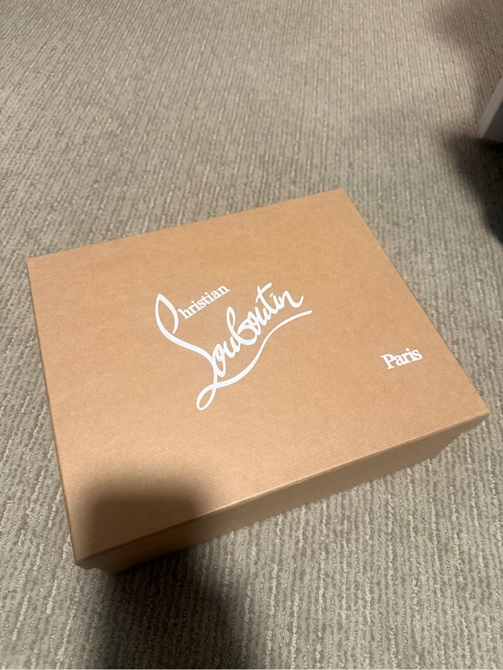 Authentic Christian louboutin box